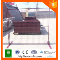 Hot dipped galvanized removable portable temporary construction fence /panels hot sale